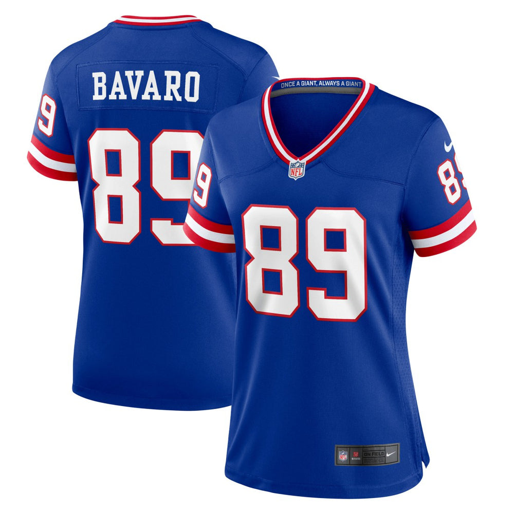 Mark Bavaro New York Giants Women's Classic Retired Player Game Jersey - Royal - Nike