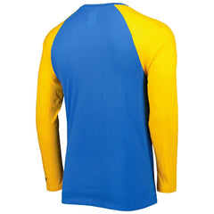 Los Angeles Chargers New Era Current Raglan Long Sleeve T-Shirt - Powder Blue - NFL