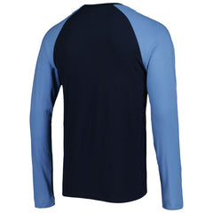 Tennessee Titans New Era Current Raglan Long Sleeve T-Shirt - Navy - NFL