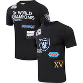 Las Vegas Raiders Pro Standard Championship T-Shirt - Black - NFL