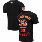 Cincinnati Bengals Pro Standard Old English T-Shirt - Black - NFL