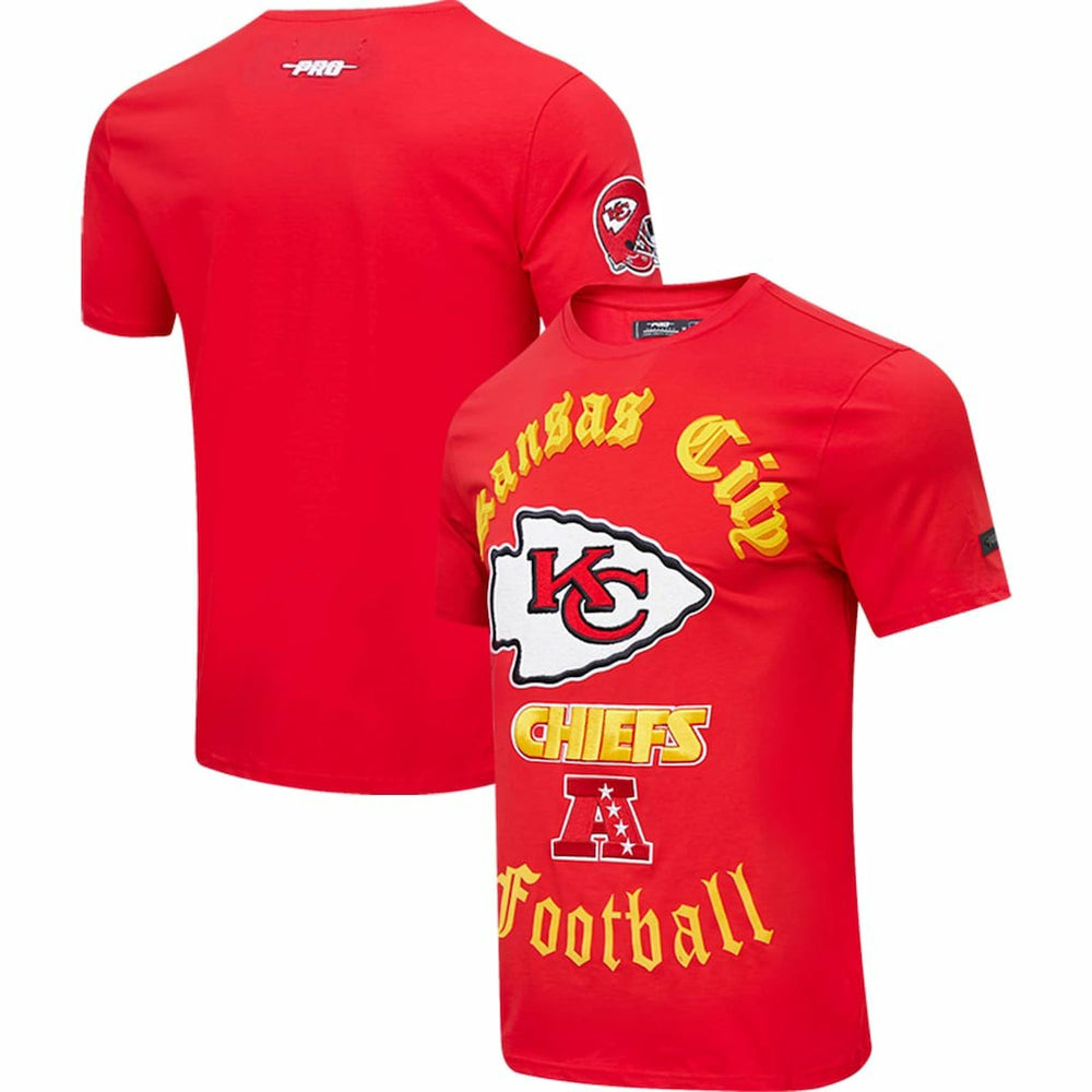Kansas City Chiefs Pro Standard Old English T-Shirt - Red - NFL