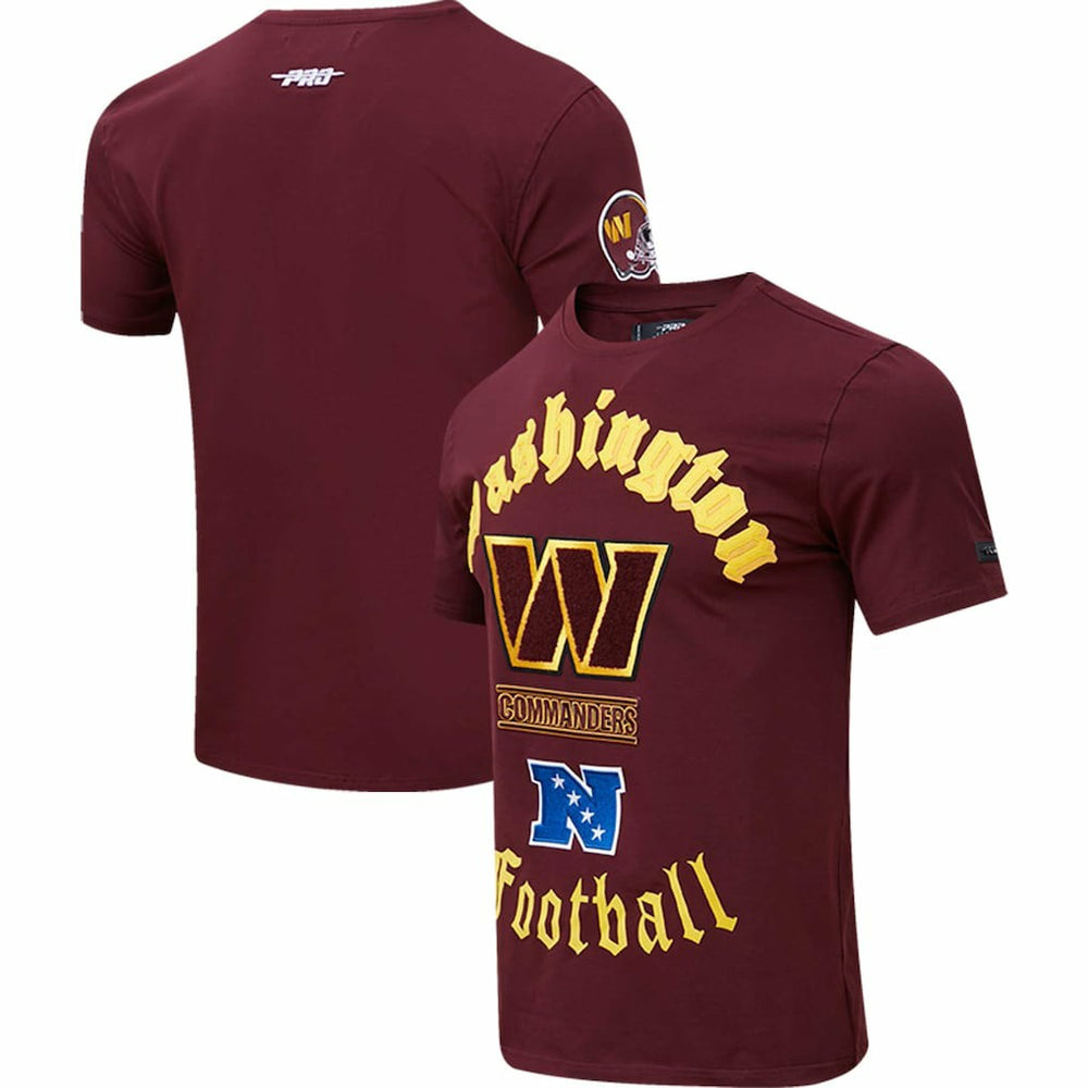 Washington Commanders Pro Standard Old English T-Shirt - Burgundy - NFL