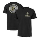 New Orleans Saints '47 Open Field Franklin T-Shirt - Black - 47 brand