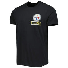 Pittsburgh Steelers '47 Open Field Franklin T-Shirt - Black - 47 brand
