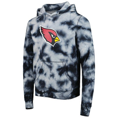 Arizona Cardinals New Era Team Tie-Dye Pullover Hoodie - Black - NFL