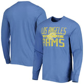 Los Angeles Rams '47 Brand Wide Out Franklin Long Sleeve T-Shirt - Royal - 47 brand