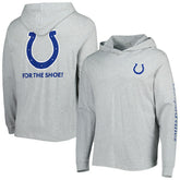 Indianapolis Colts Vineyard Vines Local Long Sleeve Hoodie T-Shirt - Heathered Gray - NFL