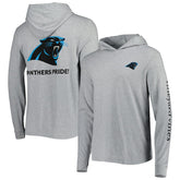 Carolina Panthers Vineyard Vines Local Long Sleeve Hoodie T-Shirt - Heathered Gray - NFL
