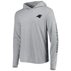 Carolina Panthers Vineyard Vines Local Long Sleeve Hoodie T-Shirt - Heathered Gray - NFL