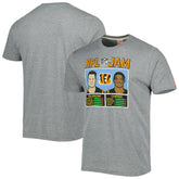Ja'Marr Chase & Joe Burrow Cincinnati Bengals Homage Unisex NFL Jam Tri-Blend T-Shirt - Heather Gray - NFL