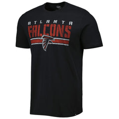 Atlanta Falcons '47 Team Stripe T-Shirt - Black - 47 brand