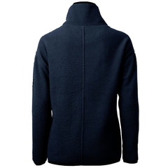 Green Bay Packers Cutter & Buck Women's Americana Cascade Eco Sherpa Fleece Half-Zip Pullover Jacket - Navy - NFL