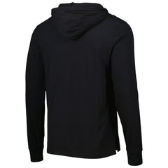 New Orleans Saints '47 Field Franklin Hooded Long Sleeve T-Shirt - Black - 47 brand