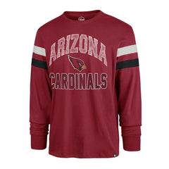 Arizona Cardinals '47 Irving Long Sleeve T-Shirt - Cardinal - 47 brand