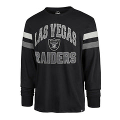 Las Vegas Raiders '47 Irving Long Sleeve T-Shirt - Black - 47 brand