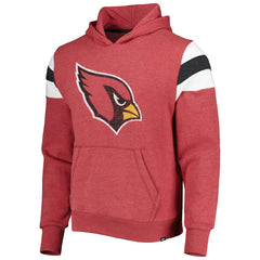 Arizona Cardinals '47 Premier Nico Pullover Hoodie - Heathered Cardinal - 47 brand