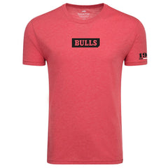 Chicago Bulls Sportiqe Unisex 1966 Collection Comfy Tri-Blend T-Shirt Red