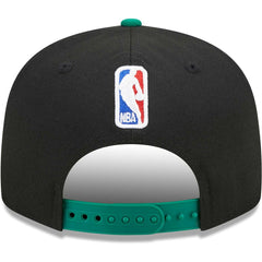 New Era Boston Celtics Jersey Hook Statement Edition 9FIFTY Snapback Hat Black/Green