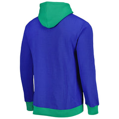 Seattle Seahawks Big Face 5.0 Pullover Hoodie - Royal - Mitchell & Ness