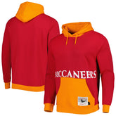 Tampa Bay Buccaneers Big Face 5.0 Pullover Hoodie - Red - Mitchell & Ness
