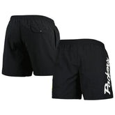 Green Bay Packers Team Essentials Nylon Shorts - Black - Mitchell & Ness