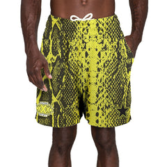 Dallas Cowboys New Era Super Bowl XXX Summer Pop Shorts - Yellow - NFL