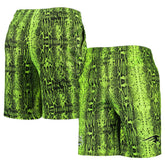 New England Patriots New Era Summer Pop Shorts - Neon Green - NFL