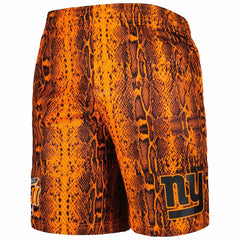 New York Giants New Era Summer Pop Shorts - Orange - NFL