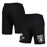 Las Vegas Raiders New Era Historic Champs Shorts - Black - NFL