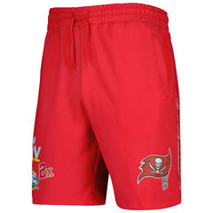 Tampa Bay Buccaneers New Era Historic Champs Shorts - Red - NFL