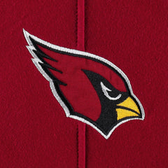 Arizona Cardinals '47 Gridiron Lace-Up Pullover Hoodie - Heather Gray - 47 brand