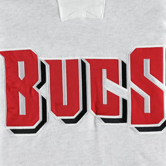 Tampa Bay Buccaneers '47 Gridiron Lace-Up Pullover Hoodie - Heather Gray - 47 brand