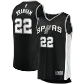 Fanatics Malaki Branham San Antonio Spurs Fast Break Replica Player Jersey Icon Edition Black