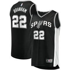 Fanatics Malaki Branham San Antonio Spurs Fast Break Replica Player Jersey Icon Edition Black