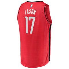 Fanatics Tari Eason Houston Rockets Fast Break Replica Player Jersey Icon Edition Red