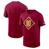 Washington Commanders 90th Anniversary T-Shirt - Burgundy - Nike