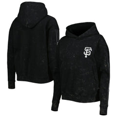 San Francisco Giants The Wild Collective Women's Marble Pullover Hoodie Online
