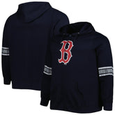 Boston Red Sox Women's Plus Size Front Logo Full-Zip Hoodie Online