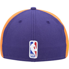 New Era Phoenix Suns Back Half 9FIFTY Fitted Hat White/Purple