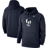 Nike - France National Team Club Primary Pullover Hoodie - Navy