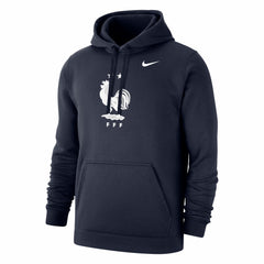 Nike - France National Team Club Primary Pullover Hoodie - Navy