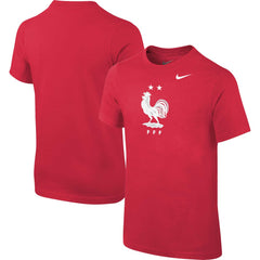 Nike - France National Team Youth Core Team T-Shirt - Red