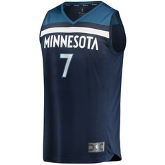 Fanatics Wendell Moore Jr. Minnesota Timberwolves 2022 NBA Draft First Round Pick Fast Break Replica Player Jersey Icon Edition Navy