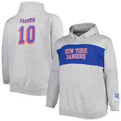 Artemi Panarin New York Rangers Big & Tall Player Pullover Hoodie - Heather Gray | NHL online