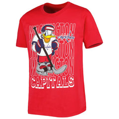 Washington Capitals Youth Disney Donald Duck Three-Peat T-Shirt - Red | NHL discount