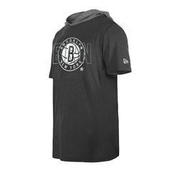 New Era Brooklyn Nets Active Hoodie T-Shirt Black