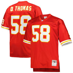 Derrick Thomas Kansas City Chiefs Big & Tall 1994 Retired Player Replica Jersey - Red - Mitchell & Ness