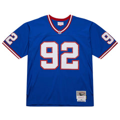 Michael Strahan New York Giants Big & Tall 1993 Retired Player Replica Jersey - Royal - Mitchell & Ness