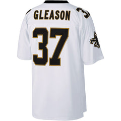 Steve Gleason New Orleans Saints Big & Tall 2006 Retired Player Replica Jersey - White - Mitchell & Ness